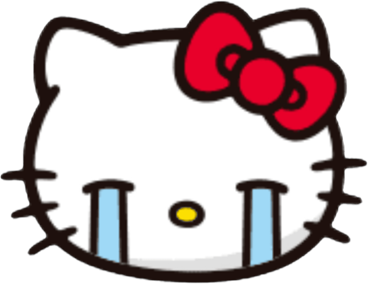 hellokitty_cry_sad emote for Discord