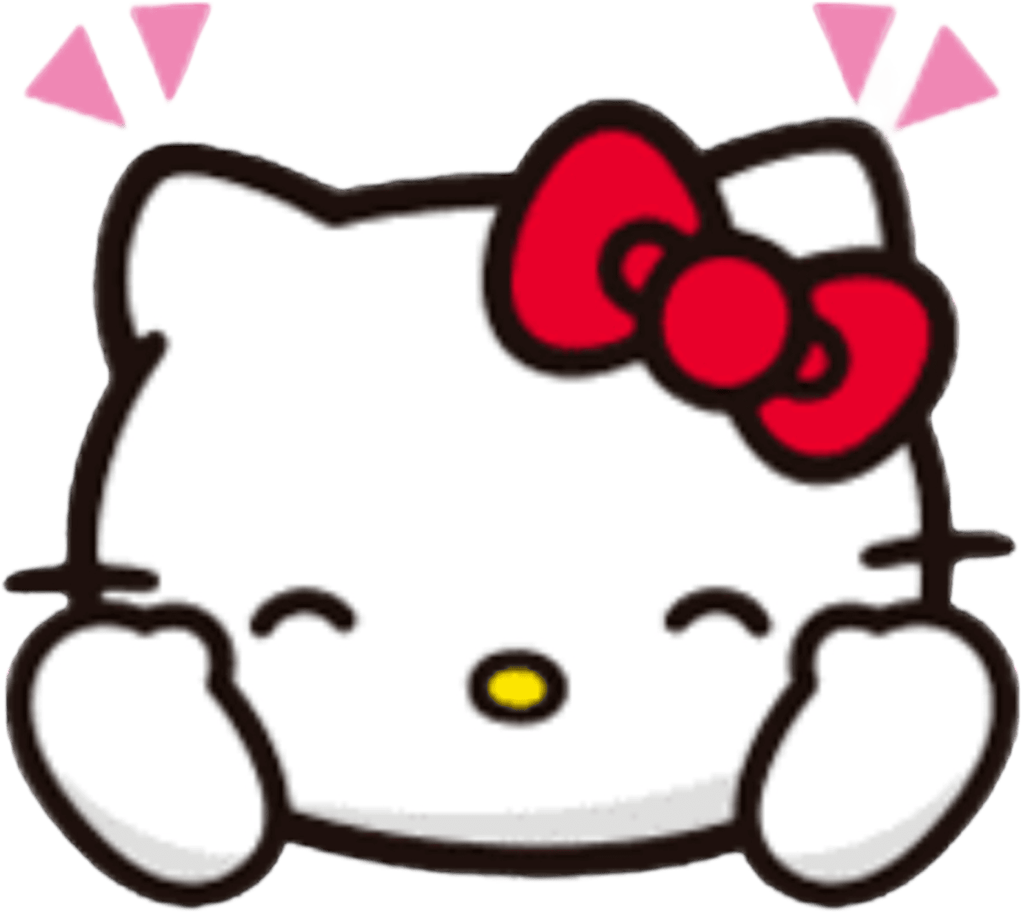 hellokitty_wave emote for Discord