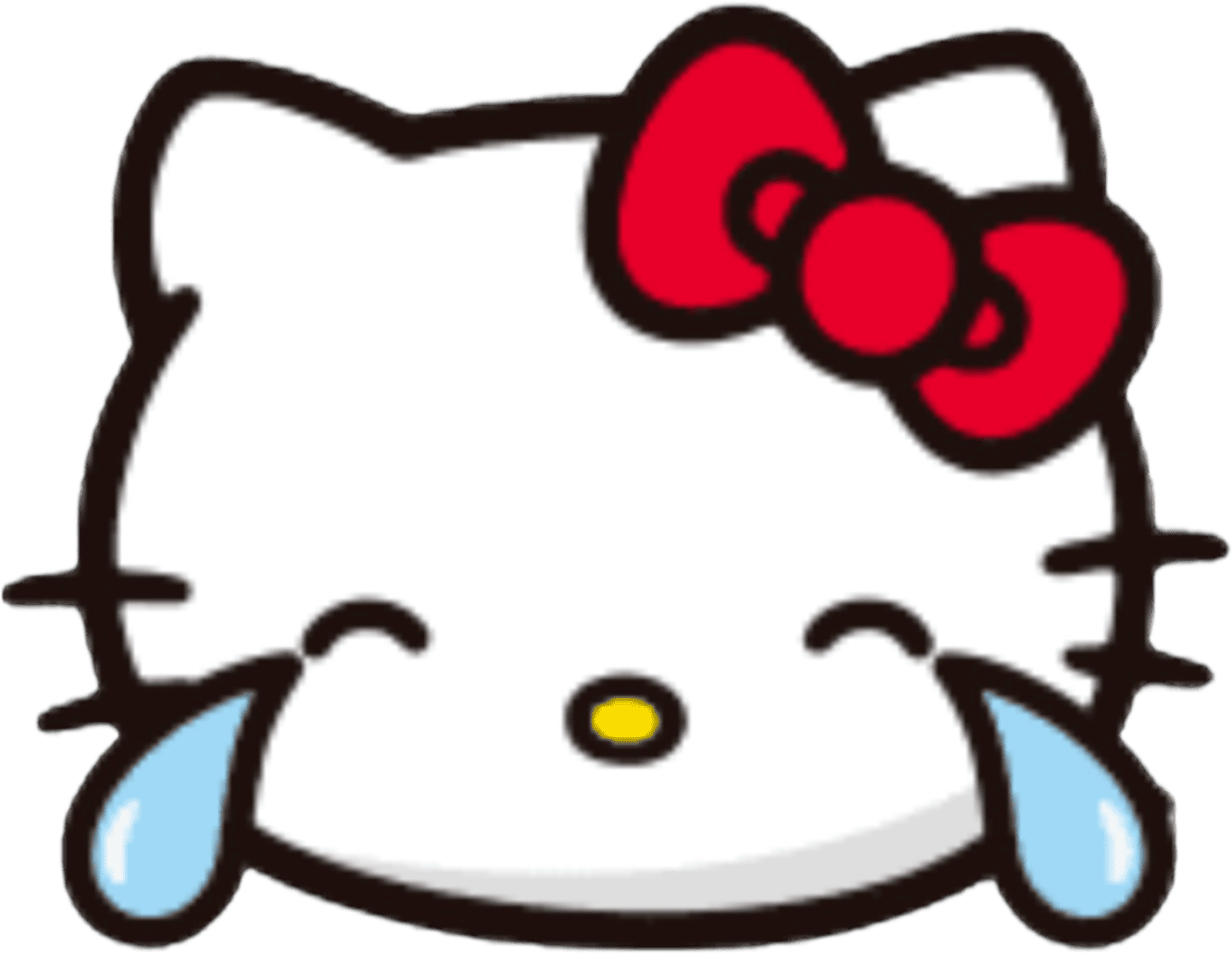 hellokitty_laugh emote for Discord