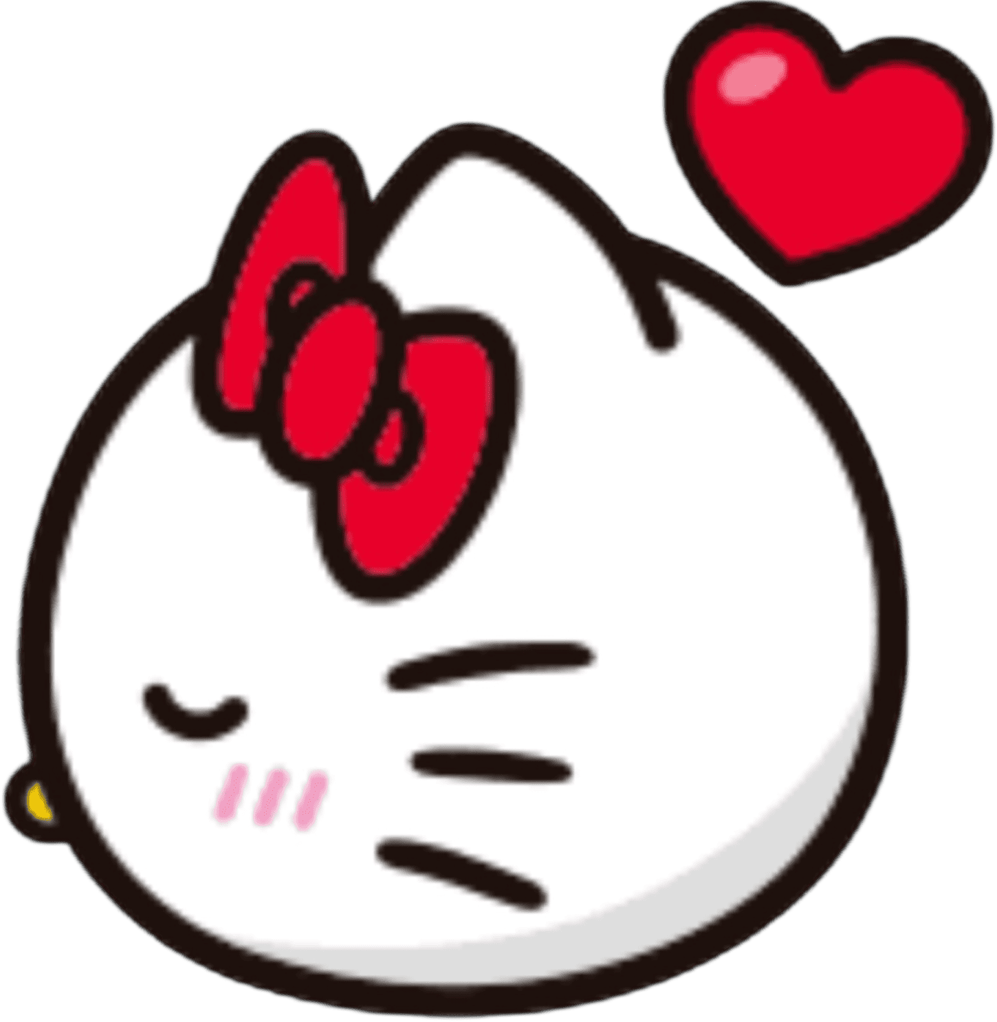 hellokitty_kiss emote for Discord