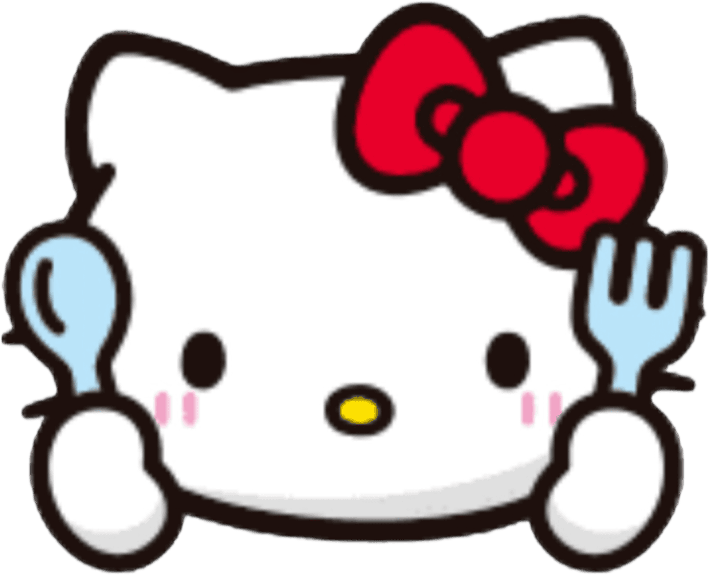hellokitty_eat emote for Discord