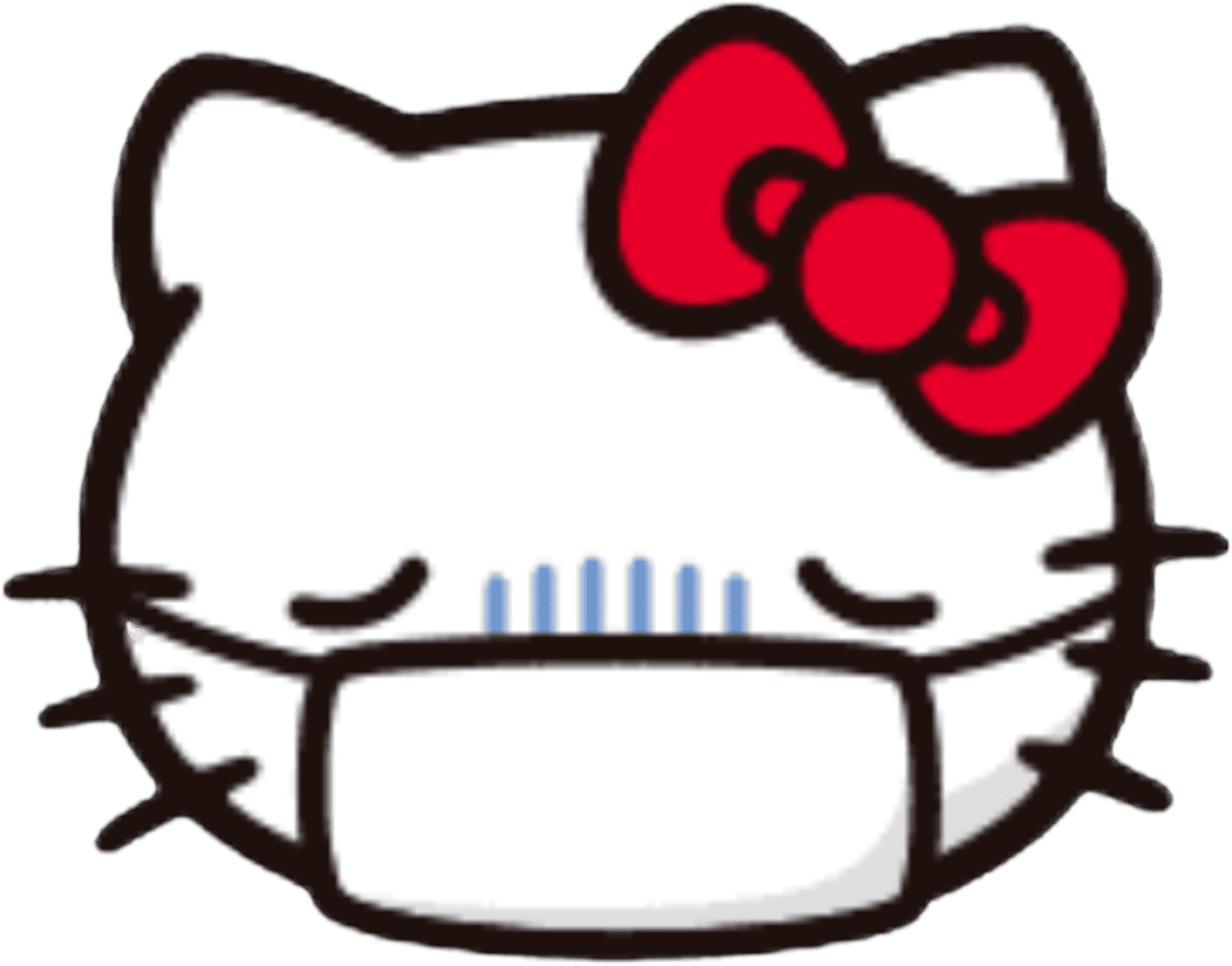 hellokitty_sick emote for Discord