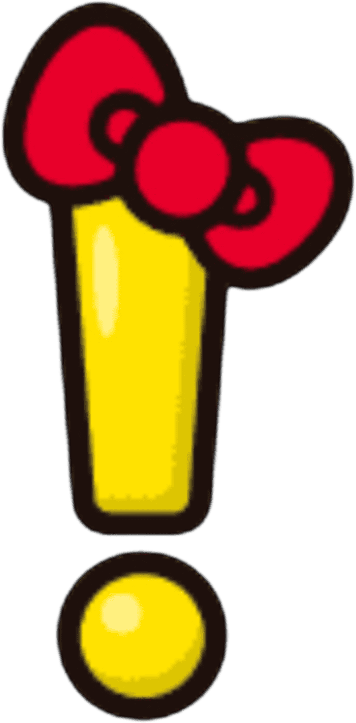 hellokitty_exclamation emote for Discord