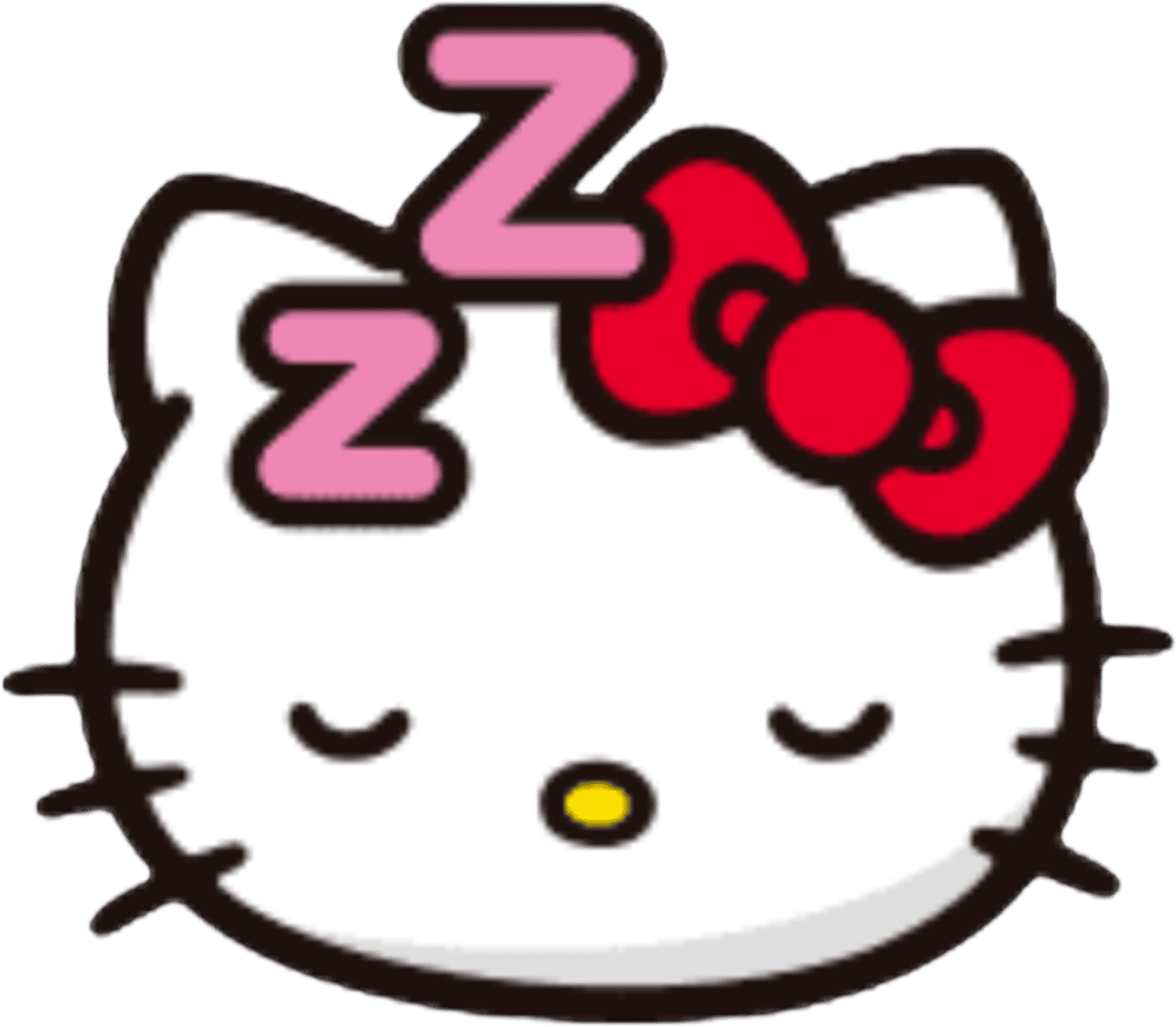 hellokitty_sleep emote for Discord