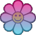 rainbow_flower emote for Discord