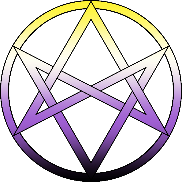 hexagram_nonbinary emote for Discord