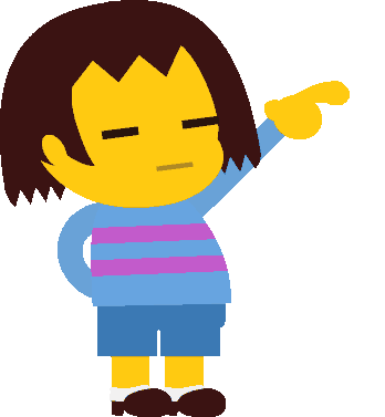 FriskBoppin emote for Discord