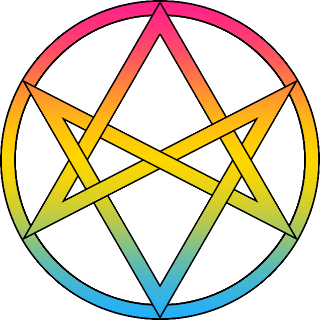 hexagram_pansexual emote for Discord