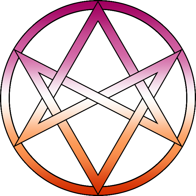 hexagram_lslesbian emote for Discord