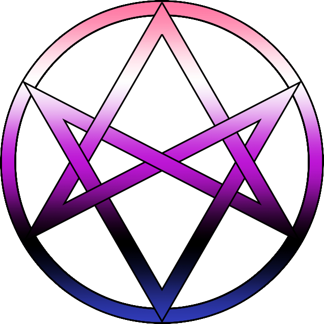 hexagram_genderfluid emote for Discord