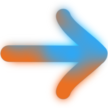 RightArrow_BlueOrange emote for Discord