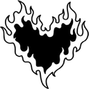 gothicheart emote for Discord