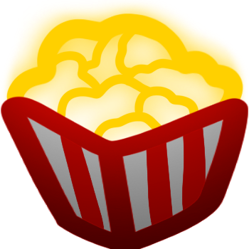 Popcorn emote for Discord