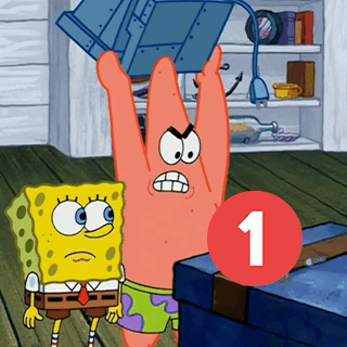 PatPingSmash emote for Discord