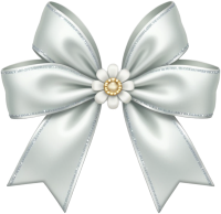 Whiteflowerbow emote for Discord