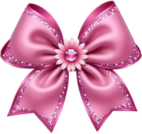 Pinkflowerbow emote for Discord