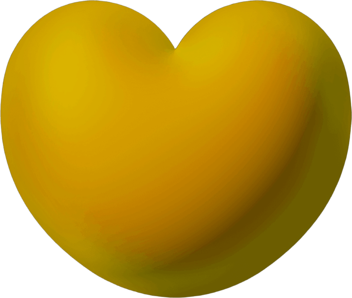 3DHeartYellow emote for Discord