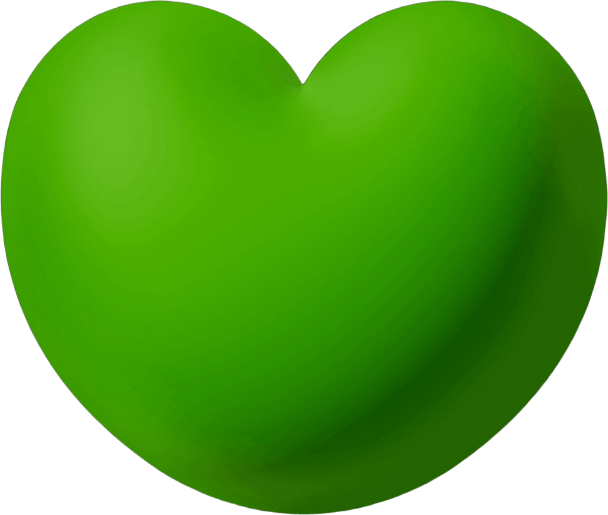 3DHeartGreen emote for Discord