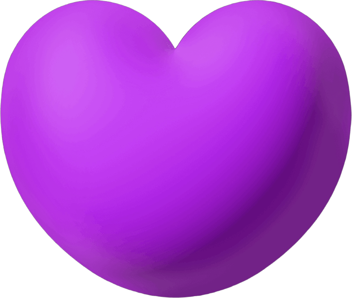 3DHeartPurple emote for Discord