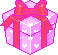 hotpinkpresent emote for Discord