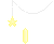 yellowhangingstars emote for Discord