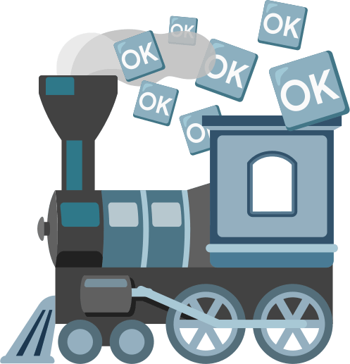 OkTrain emote for Discord