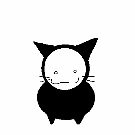 White_animation_cat emote for Discord