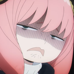 AnyaDisgust emote for Discord