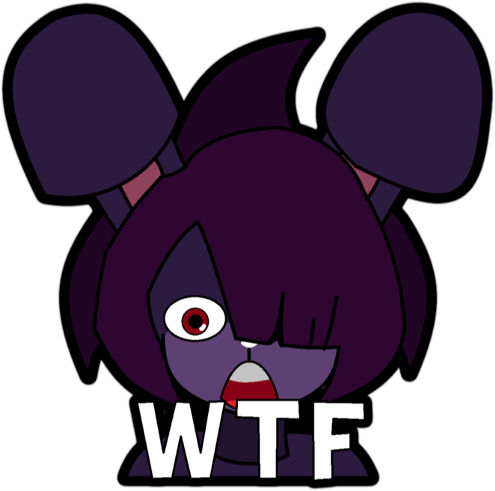 Bonfie_WTF emote for Discord