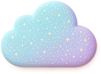 Glittercloud emote for Discord