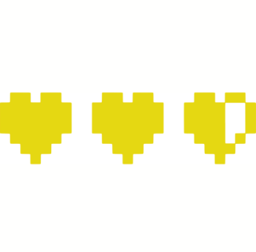 Yellowheartslives emote for Discord