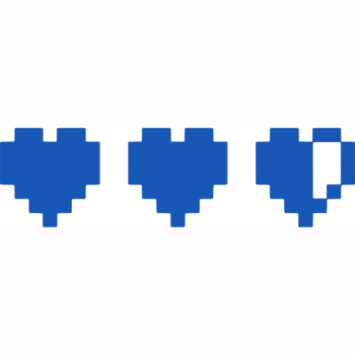 2blueheartslives emote for Discord