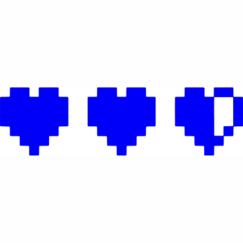 Blueheartslives emote for Discord