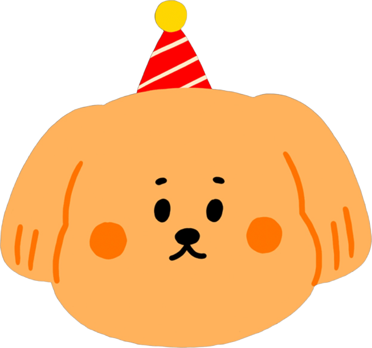 BirthdayDog emote for Discord