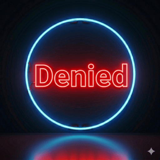 NeonDenied emote for Discord