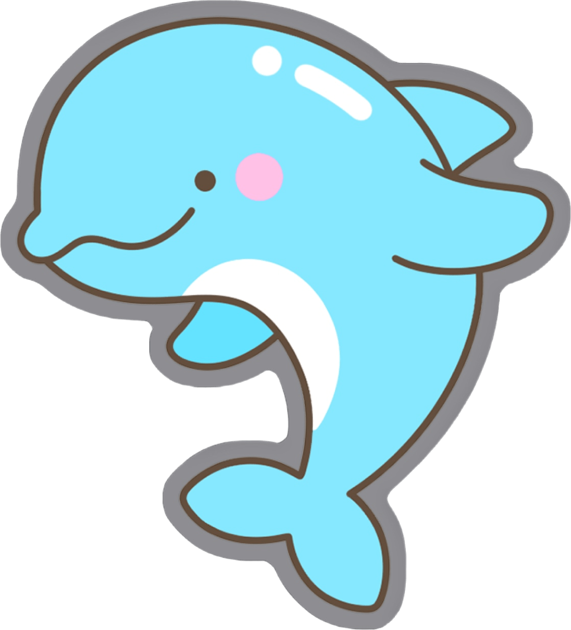 ChibiDolphin emote for Discord