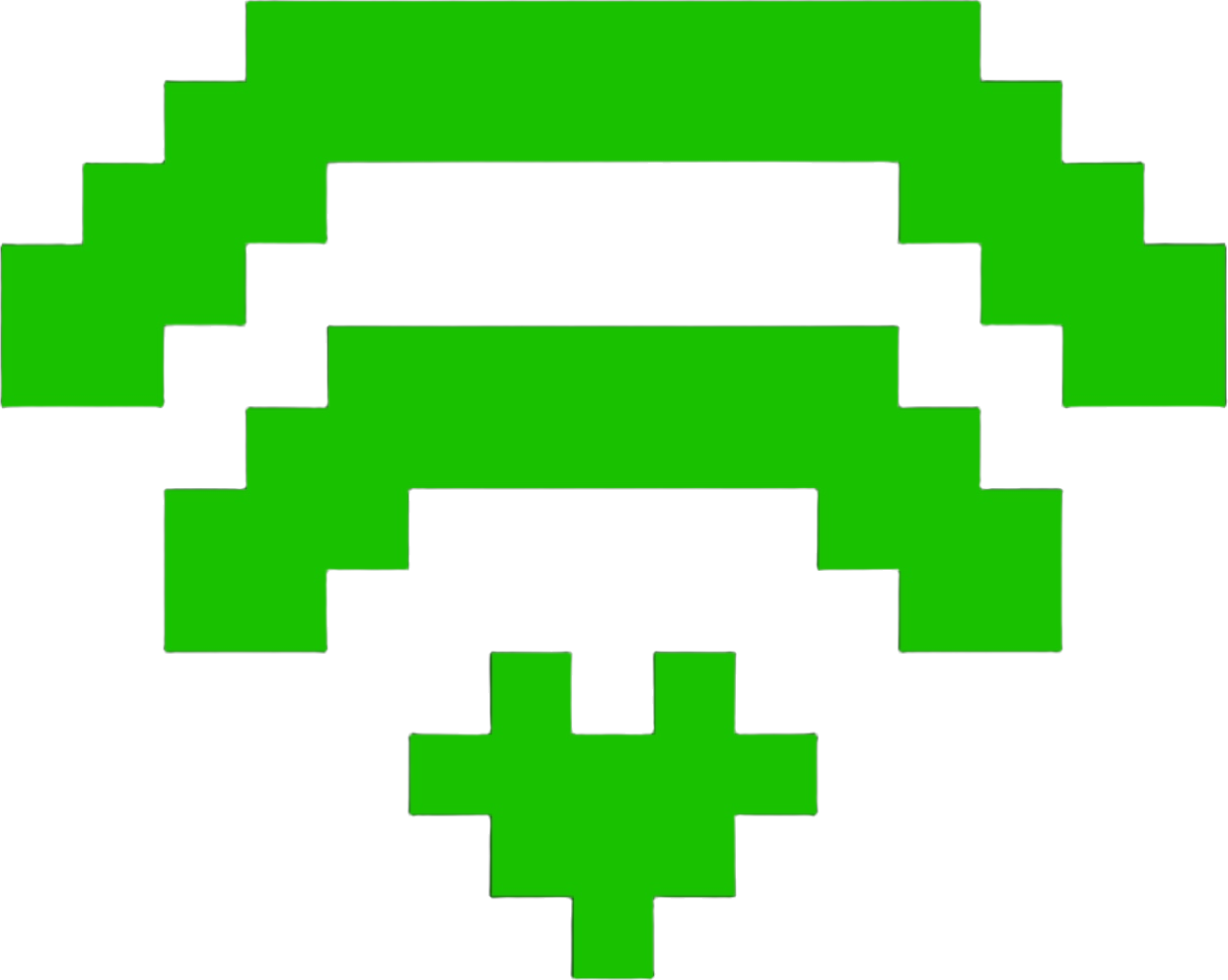 WiFiLoveGreen emote for Discord