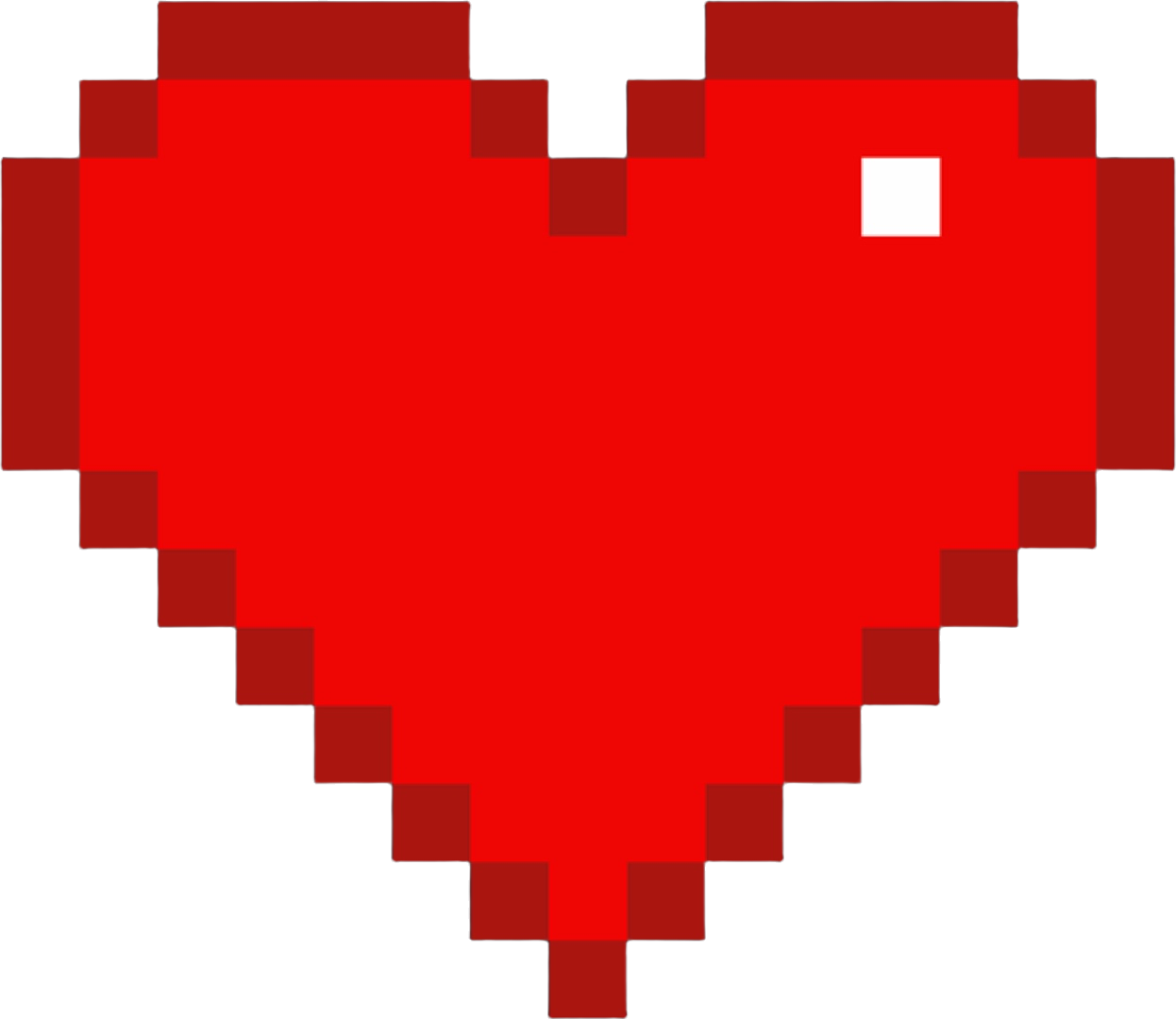 PixelHeartRed emote for Discord