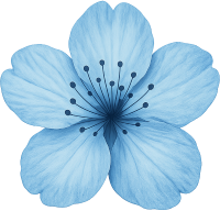 Bluesakuraflower emote for Discord