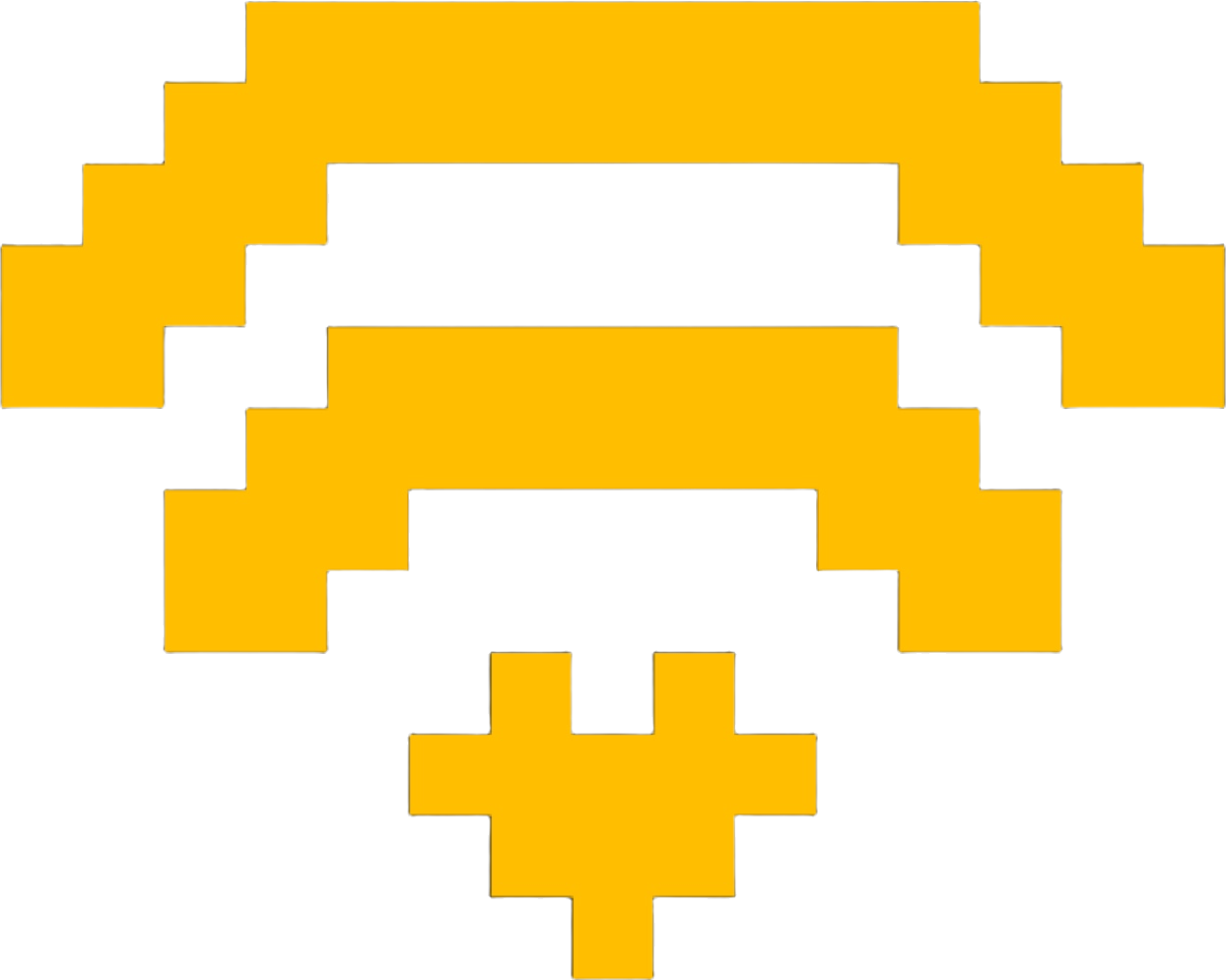 WiFiLoveYellow emote for Discord