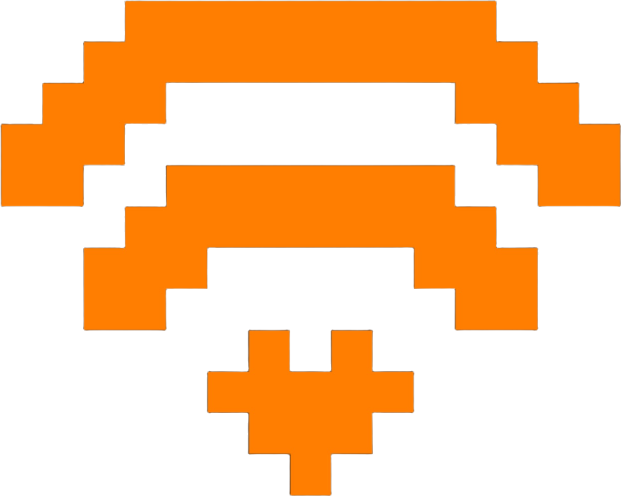 WiFiLoveOrange emote for Discord