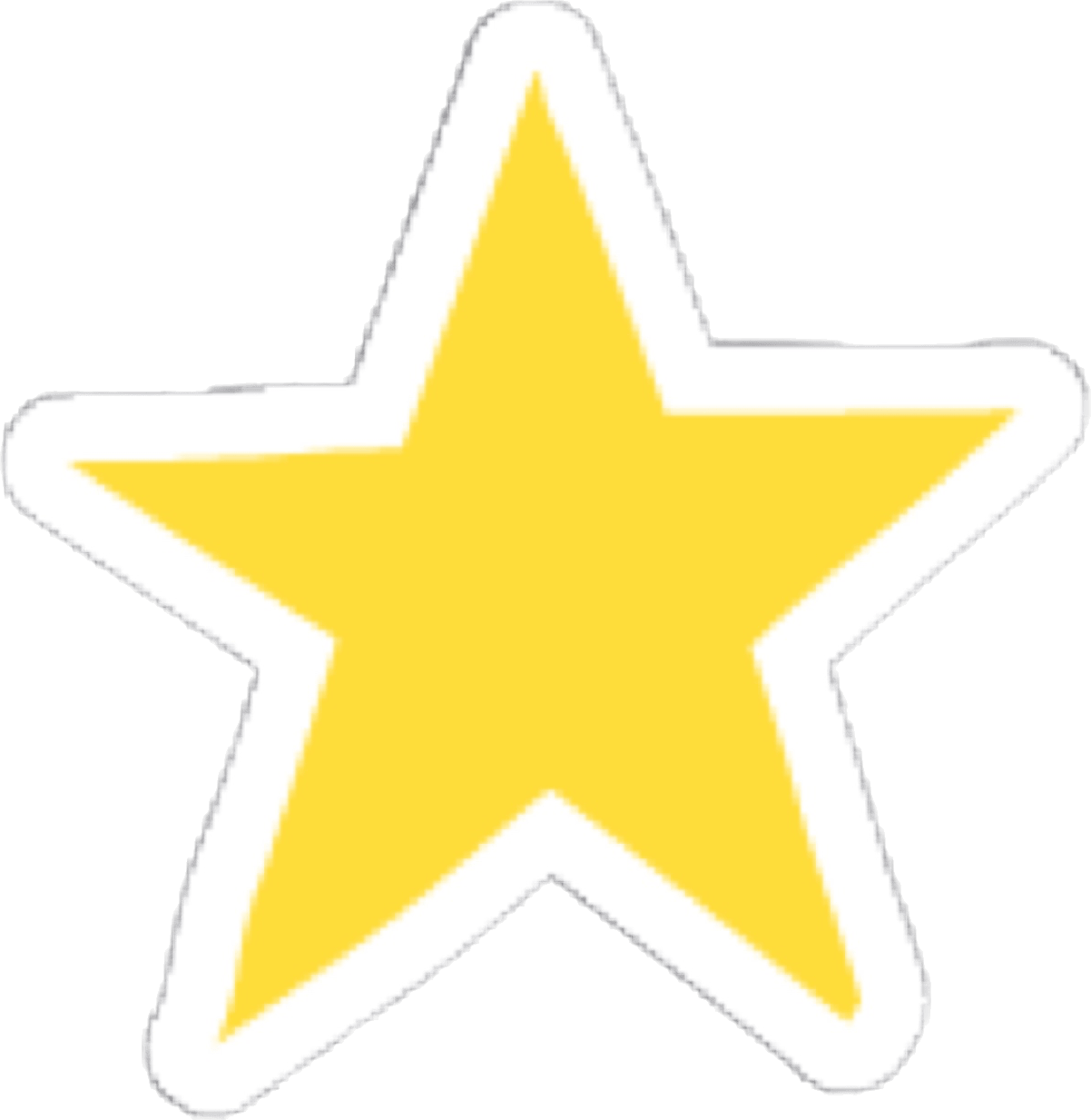 StarOutlineYellow emote for Discord