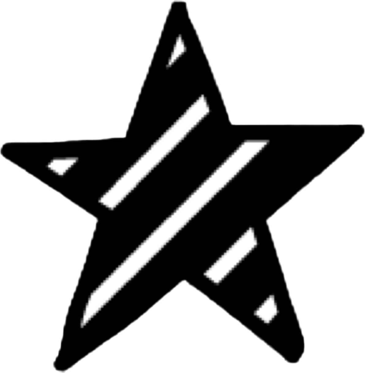 StarStripeBlack emote for Discord