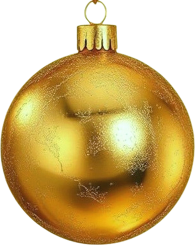 ChristmasBaubleGold emote for Discord