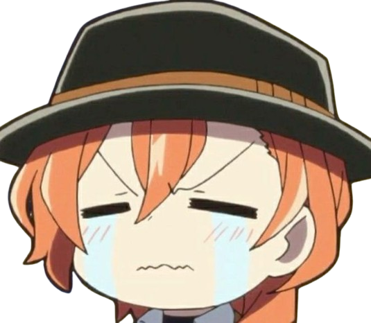 Chuuya_sob emote for Discord