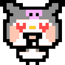 Kuromi emote for Discord