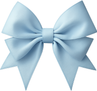 Light_blue_bow emote for Discord