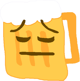 pensivebeer emote for Discord