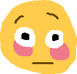 flushed emote for Discord