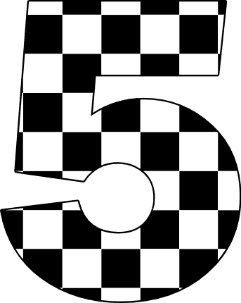 Checkered_Five emote for Discord